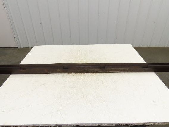 Press Brake Punch Die 60-1/4" L 9/32" Wide 1" Deep Square Tip 1/2" Tang