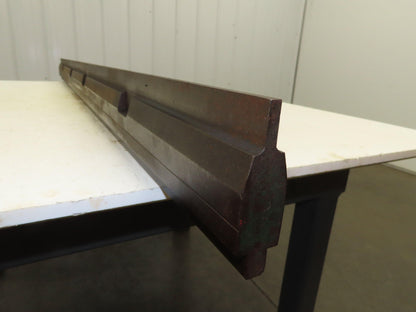 Press Brake Punch Die 60-1/4" L 9/32" Wide 1" Deep Square Tip 1/2" Tang
