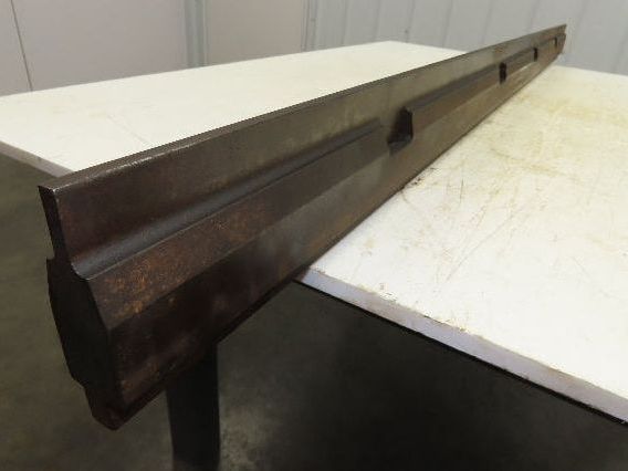 Press Brake Punch Die 60-1/4" L 9/32" Wide 1" Deep Square Tip 1/2" Tang