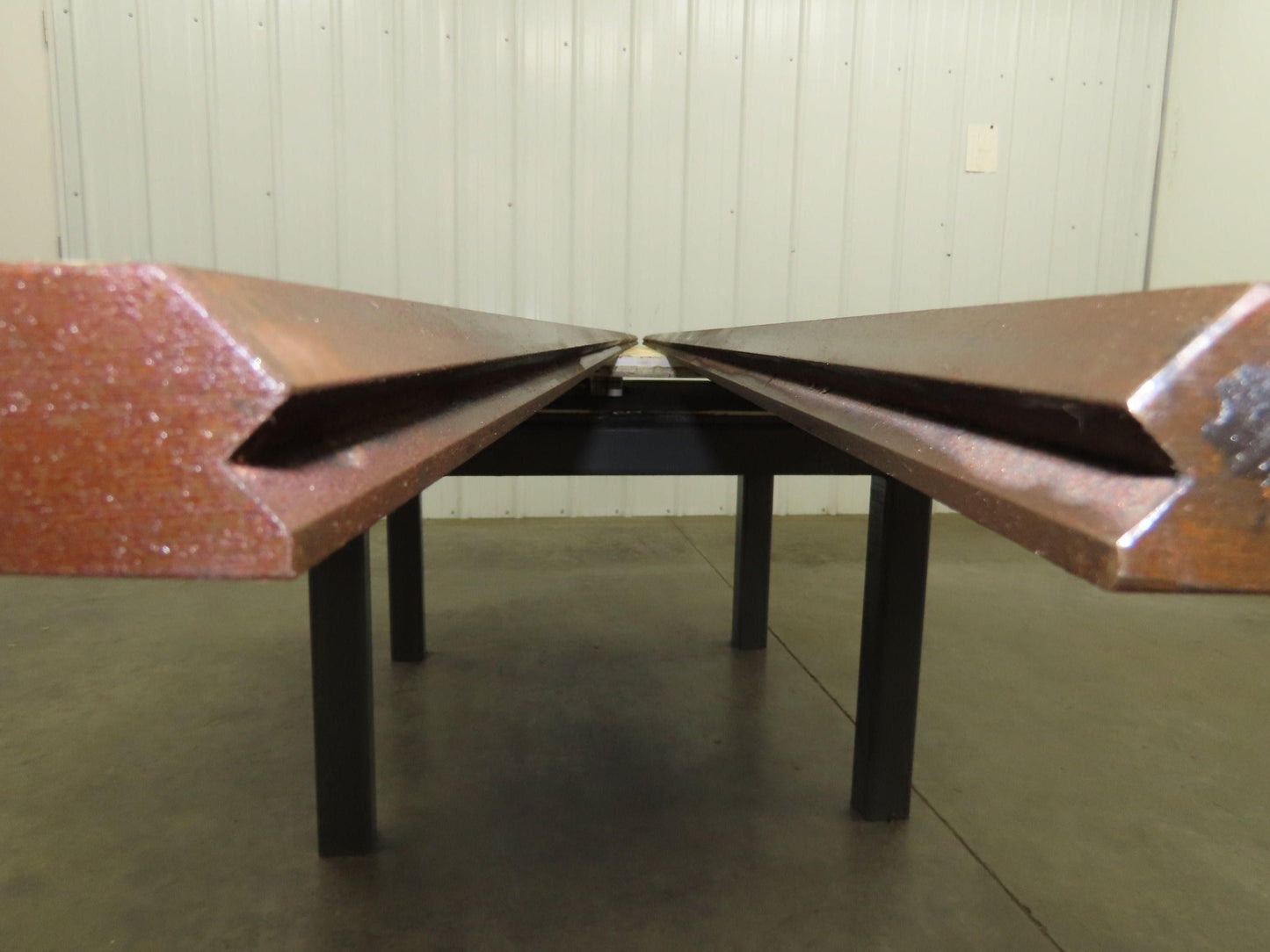 Press Brake Die Punch Set 120-7/16" Long Double 90° V 7/16" Wide 1/2" Tang