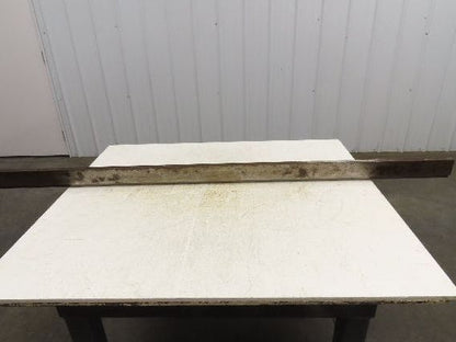 Press Brake Die 74" Long 90° V 1/2" Tang 1-7/32" W  2-11/16" H