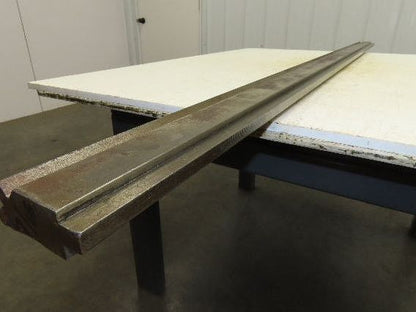 Press Brake Die 74" Long 90° V 1/2" Tang 1-7/32" W  2-11/16" H