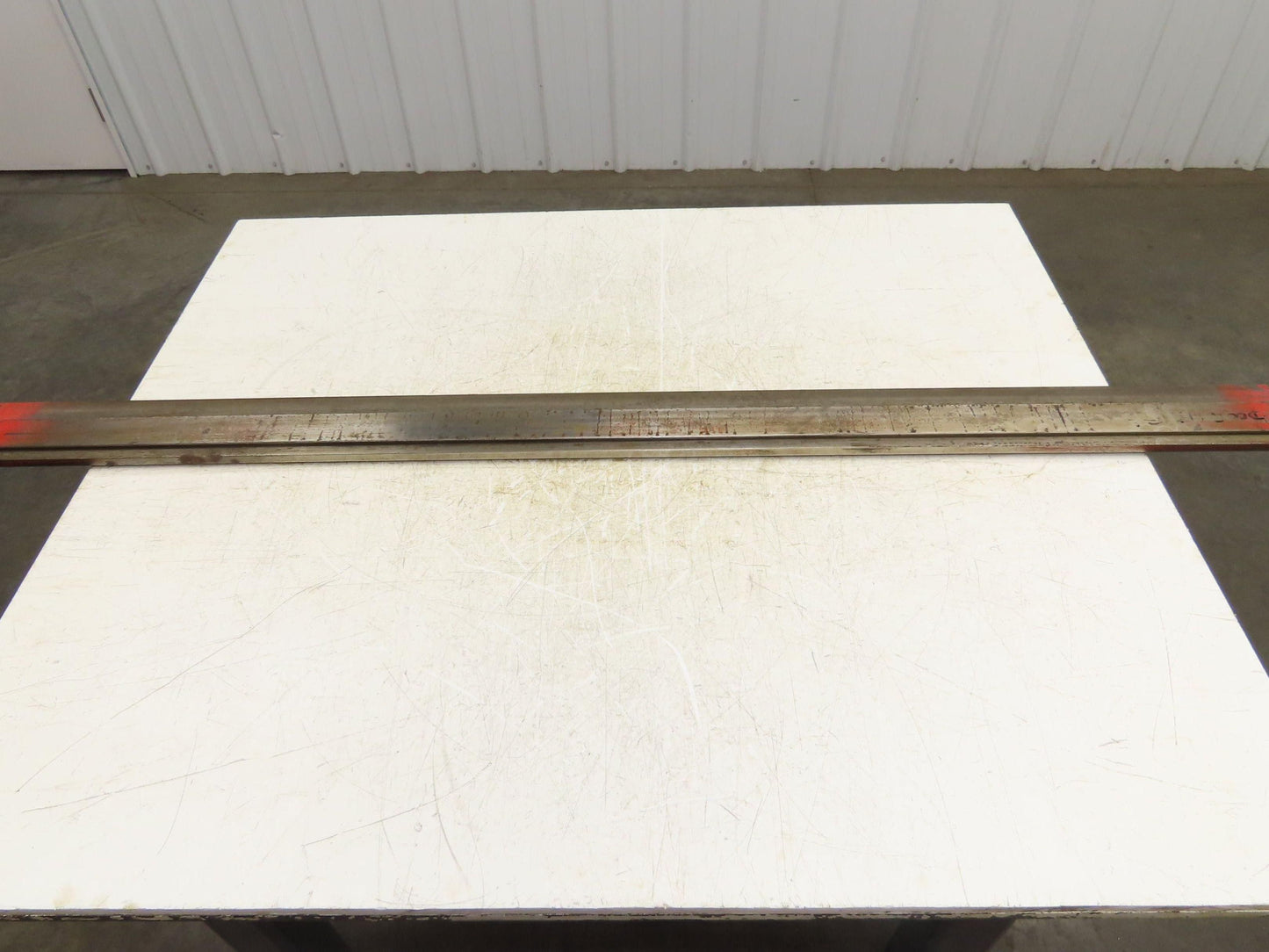 Press Brake Punch Die 63" Long 17° Acute V 1/2" Tang 3-11/16" H 31/32" W