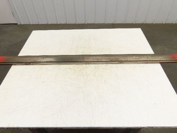 Press Brake Punch Die 63" Long 17° Acute V 1/2" Tang 3-11/16" H 31/32" W