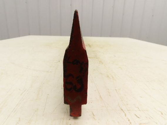 Press Brake Punch Die 63" Long 17° Acute V 1/2" Tang 3-11/16" H 31/32" W