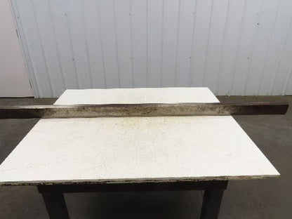 Press Brake Die 74" Long 90° V 1/2" Tang Offset 2-5/8" H 1-7/32" Wide
