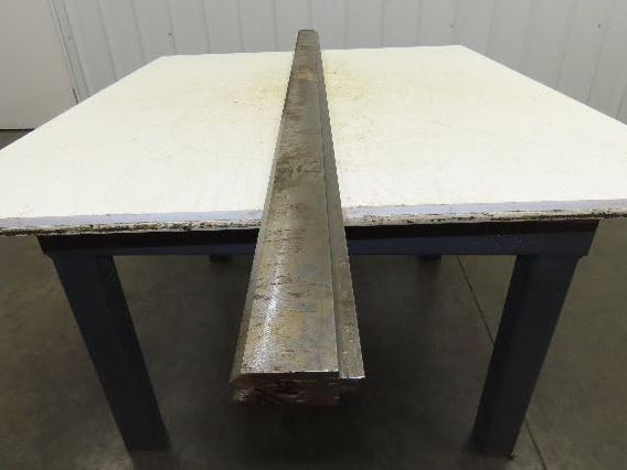 Press Brake Die 74" Long 90° V 1/2" Tang Offset 2-5/8" H 1-7/32" Wide