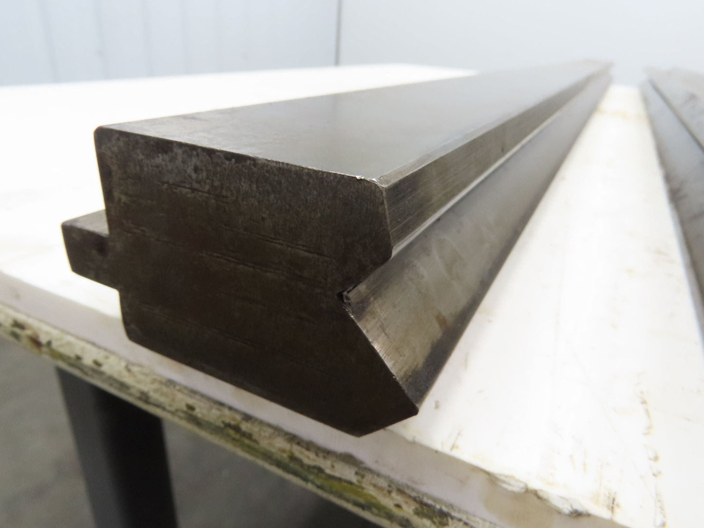 Press Brake Punch Die Set 50-1/2" Long Offset 90° V 1/2" Tang 2-3/4" H 1-7/8" W
