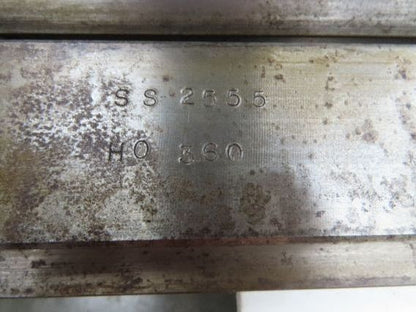 Press Brake Punch Die Set 50-1/2" Long Offset 90° V 1/2" Tang 2-3/4" H 1-7/8" W
