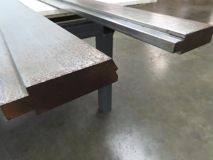 Press Brake Punch Die Set 73" Long 90°V 1/2" Tang 15/16" W 2-3/4" H