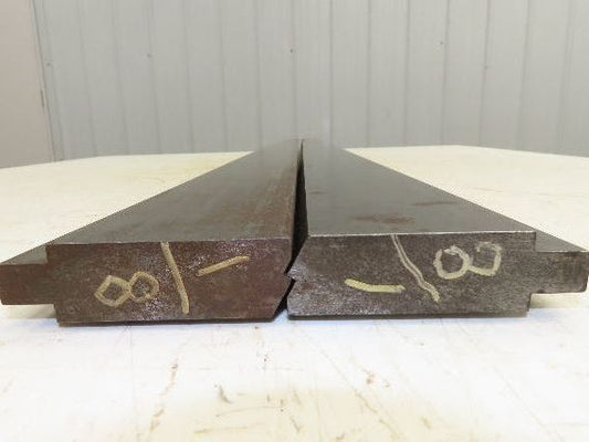 Press Brake Punch Die Set 73" Long 90°V 1/2" Tang 15/16" W 2-3/4" H