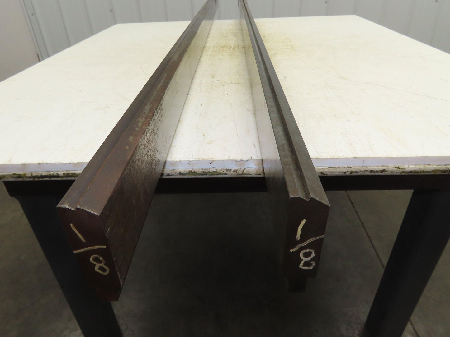 Press Brake Punch Die Set 73" Long 90°V 1/2" Tang 15/16" W 2-3/4" H
