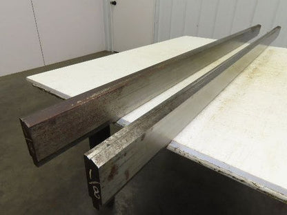 Press Brake Punch Die Set 73" Long 90°V 1/2" Tang 15/16" W 2-3/4" H