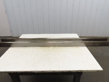 Press Brake Punch Die Set 73" Long 90°V 1/2" Tang 15/16" W 2-3/4" H