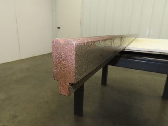 Press Brake Die 121" Long 90° V 1/2" Tang 1-1/16" W 1-3/4" H 7/32x9/64" V