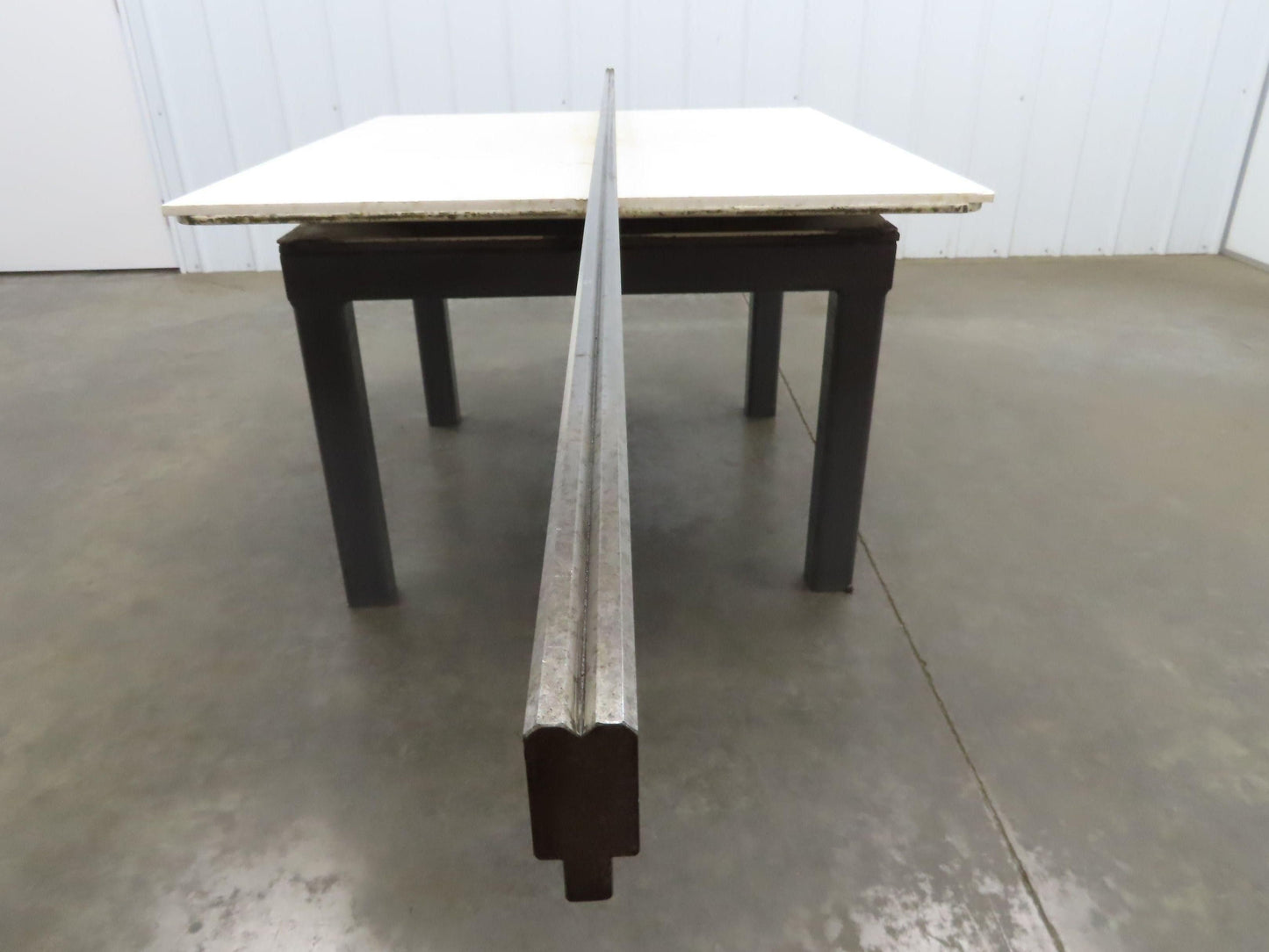 Press Brake Die 121" Long 90° V 1/2" Tang 1-1/16" W 1-3/4" H 7/32x9/64" V