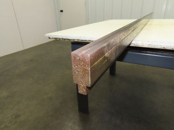 Press Brake Die 116-1/4" Long 90° V 1-1/16" W 1-13/16" H