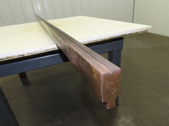 Press Brake Die 116-1/4" Long 90° V 1-1/16" W 1-13/16" H