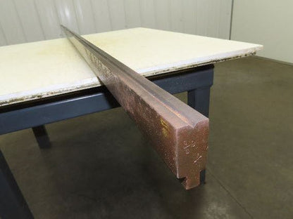 Press Brake Die 116-1/4" Long 90° V 1-1/16" W 1-13/16" H
