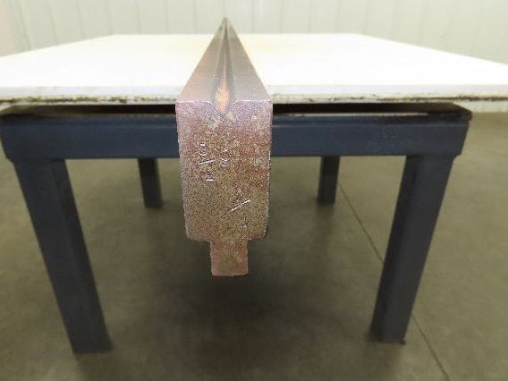 Press Brake Die 116-1/4" Long 90° V 1-1/16" W 1-13/16" H