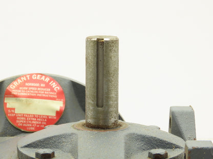 Grant Gear SVF200-10A-D Speed Reducer 10:1 Gearbox 175rpm LH Output 56C