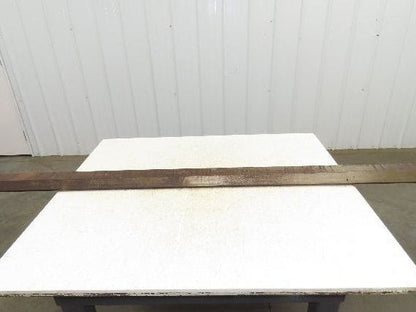 Press Brake Gooseneck Punch 72-1/4" Long 80° V 1/2" Tang 3-3/4" H 3/4" Wide Neck