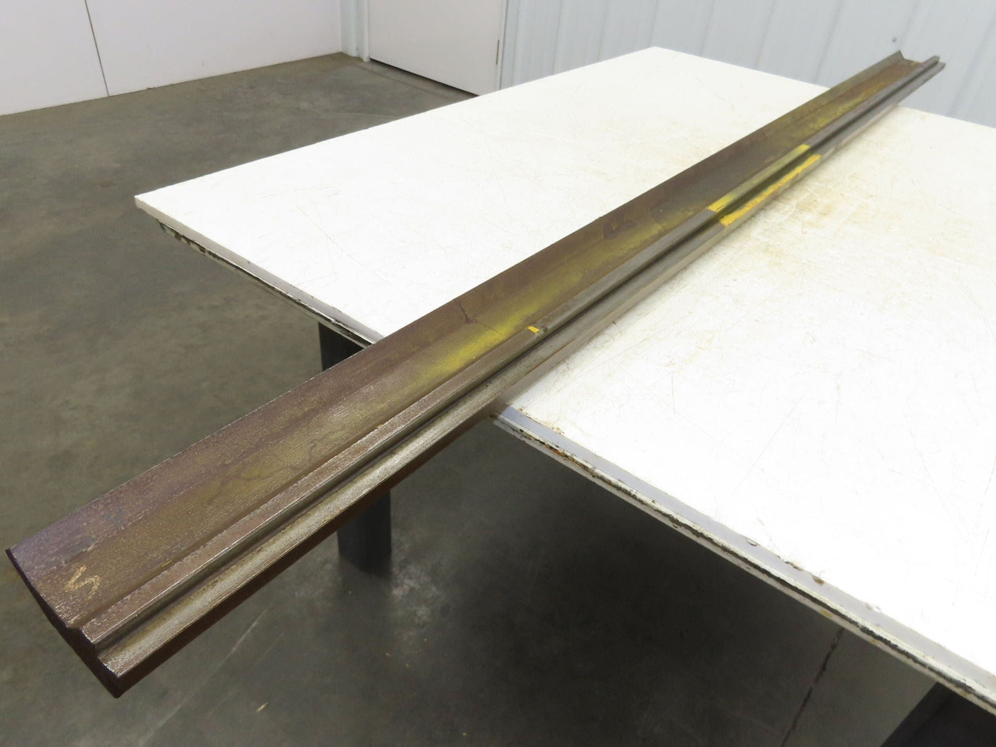 Press Brake Gooseneck Punch 72-1/4" Long 80° V 1/2" Tang 3-3/4" H 3/4" Wide Neck