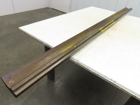 Press Brake Gooseneck Punch 72-1/4" Long 80° V 1/2" Tang 3-3/4" H 3/4" Wide Neck