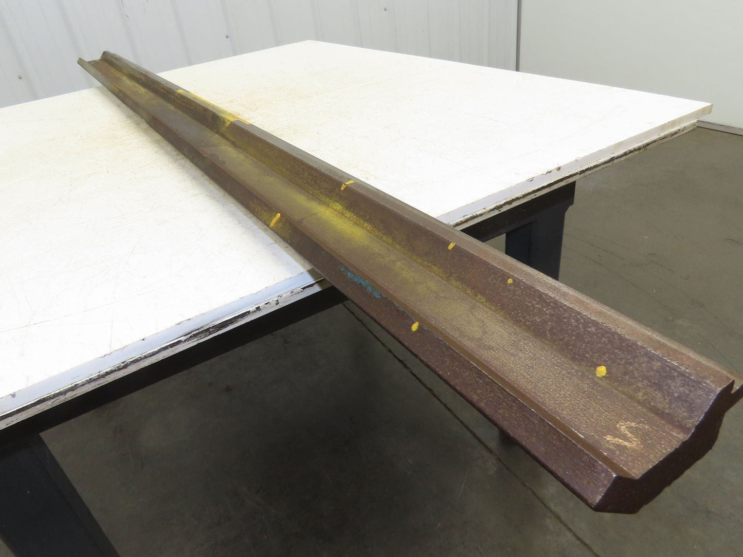 Press Brake Gooseneck Punch 72-1/4" Long 80° V 1/2" Tang 3-3/4" H 3/4" Wide Neck