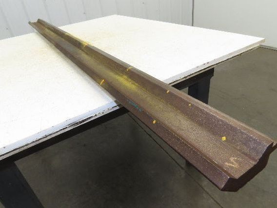 Press Brake Gooseneck Punch 72-1/4" Long 80° V 1/2" Tang 3-3/4" H 3/4" Wide Neck