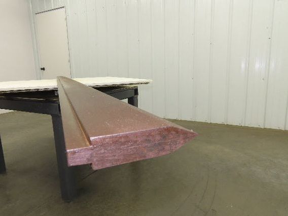 Press Brake Punch 146-1/4" Long 45° Acute V 1/2" Tang 1" W 3-3/4" H
