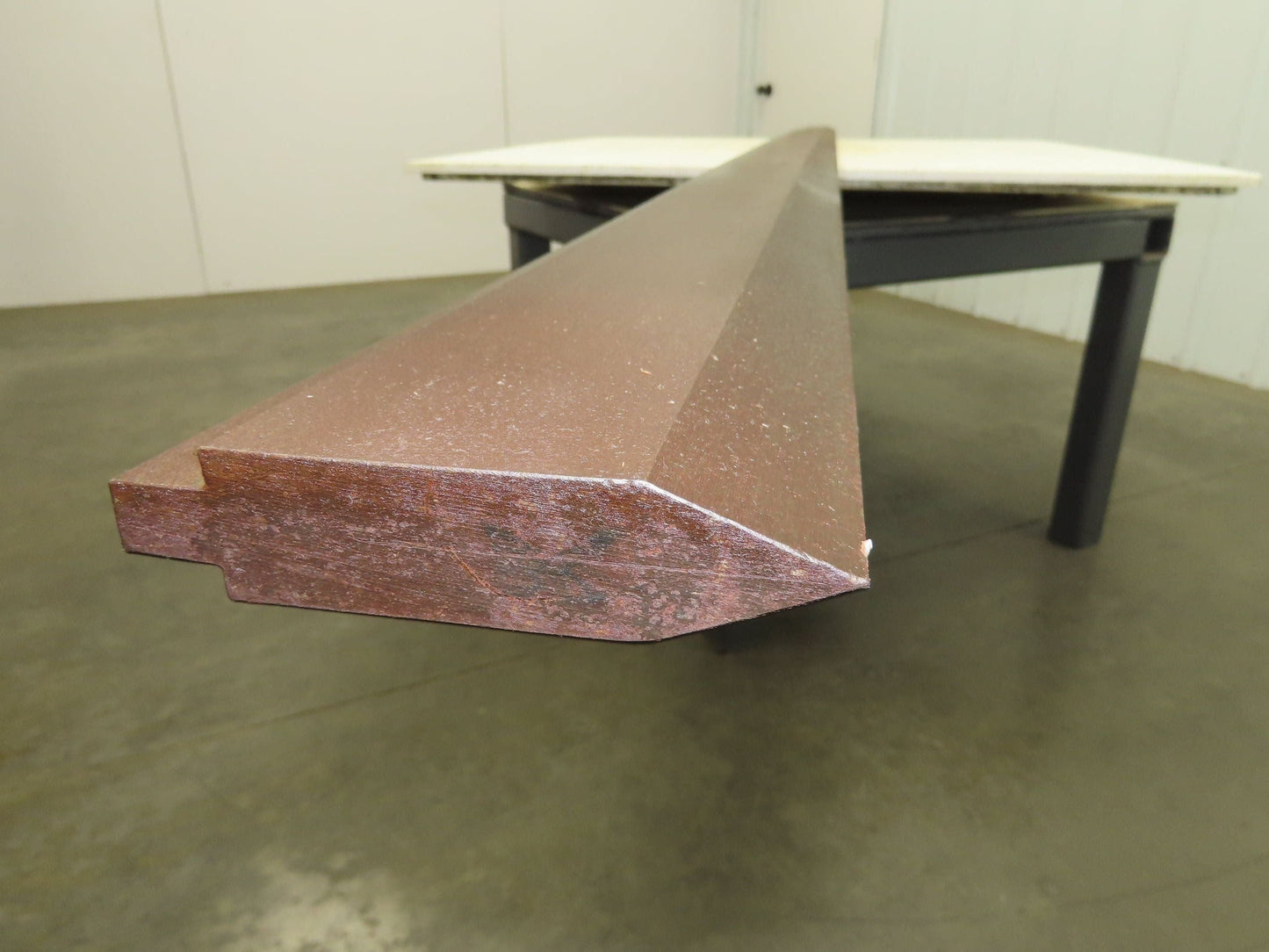 Press Brake Punch 146-1/4" Long 45° Acute V 1/2" Tang 1" W 3-3/4" H