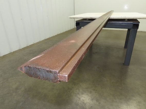 Press Brake Punch 146-1/4" Long 45° Acute V 1/2" Tang 1" W 3-3/4" H