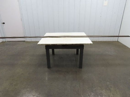 Press Brake Punch 146-1/4" Long 45° Acute V 1/2" Tang 1" W 3-3/4" H
