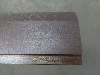Press Brake Punch 146-1/4" Long 45° Acute V 1/2" Tang 1" W 3-3/4" H