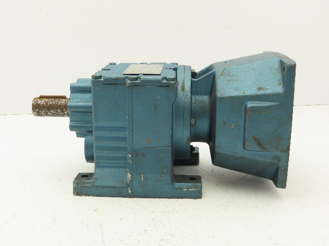 Sew-Eurodrive R27D16DT80K4 Gearmotor Gearbox 22:1 Inline Reducer 19-93rpm 80K4