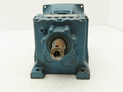 Sew-Eurodrive R27D16DT80K4 Gearmotor Gearbox 22:1 Inline Reducer 19-93rpm 80K4