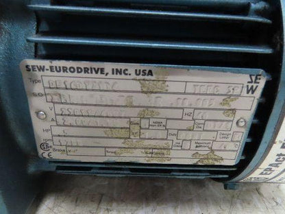 Sew-Eurodrive DF16DT71D4 AC Motor .5Hp 230/460V Varimot Variable Speed Adapter