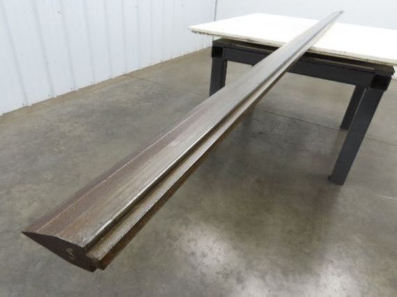 Press Brake Punch Die 144-7/16" Long 25° Acute V 1/2" Tang 1-7/32" W 3-13/16" H