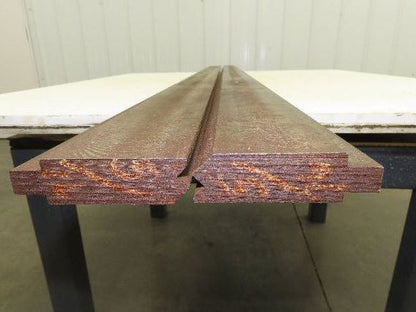Press Brake Punch Die Set 71-3/8" Long 90° V 1/2" Tang 31/32" W 2-11/16" H