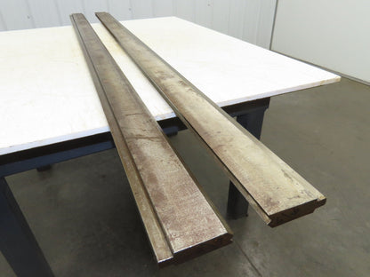 Press Brake Punch Die Set 71-3/8" Long 90° V 1/2" Tang 31/32" W 2-11/16" H