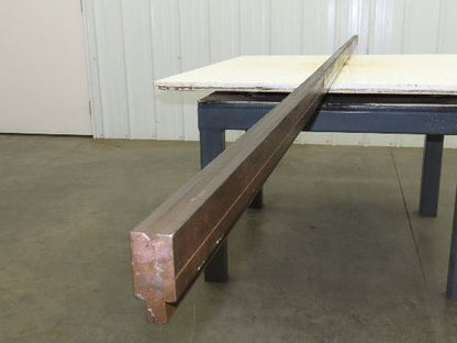 Press Brake Die 145" Long 90° V 1/2" Tang 1-3/32"W 1-3/4"H 1/4x5/32" V