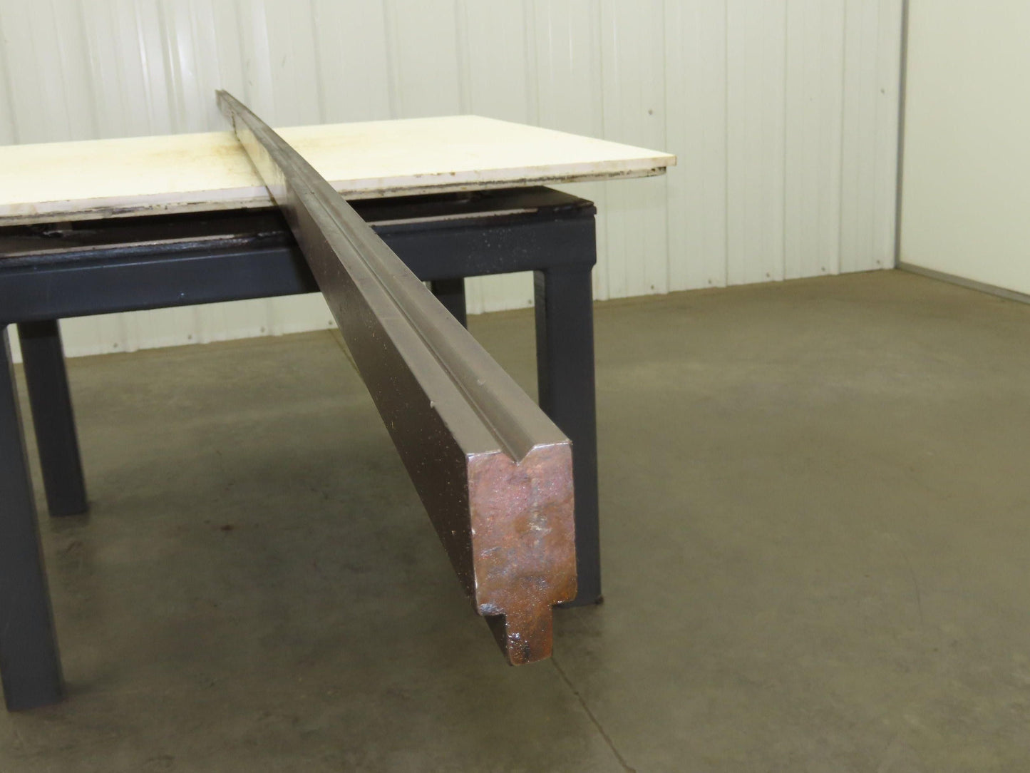 Press Brake Die 145" Long 90° V 1/2" Tang 1-3/32"W 1-3/4"H 1/4x5/32" V