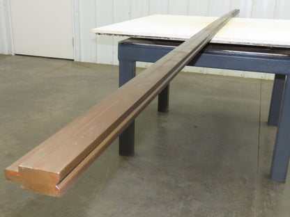 Press Brake Die 145" Long 90° V 1/2" Tang 1-3/32"W 1-3/4"H 1/4x5/32" V