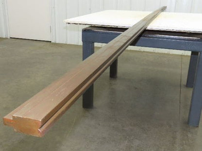 Press Brake Die 145" Long 90° V 1/2" Tang 1-3/32"W 1-3/4"H 1/4x5/32" V