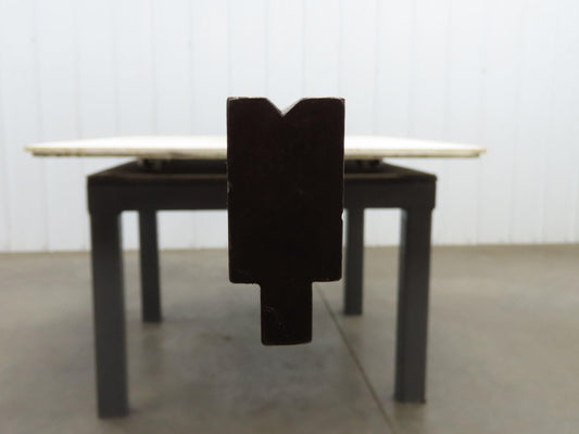 Press Brake Die 145" Long 90° V 1/2" Tang 1-3/32"W 1-3/4"H 1/4x5/32" V