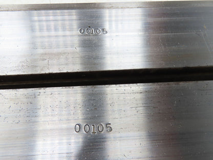 Press Brake Punch Die Set 99-1/2" Long 110° V 17/32" W 2-3/4" H