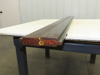 Press Brake Punch Die Set 99-1/2" Long 110° V 17/32" W 2-3/4" H