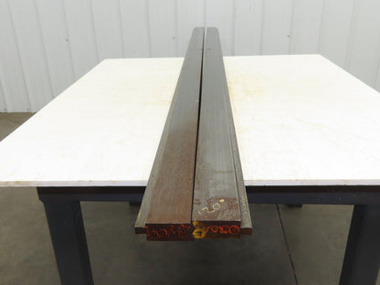 Press Brake Punch Die Set 99-1/2" Long 110° V 17/32" W 2-3/4" H