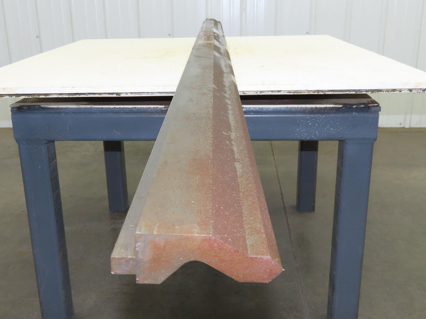 Press Brake Gooseneck Punch Die 120-1/2" Long 90° V 3-3/4" H 3/4" W
